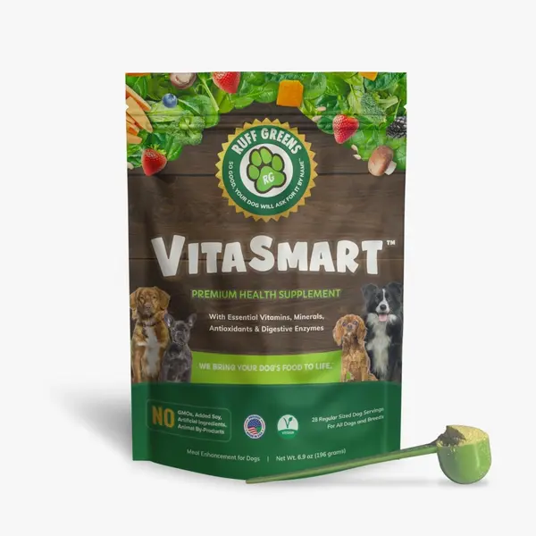 Ruff Greens VitaSmart All-in-One Essential Nutrient Supplement for Dogs with Vitamins