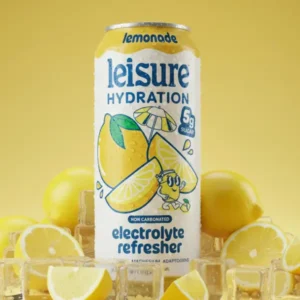 Leisure Hydration Lemonade Electrolyte Drink, 16oz