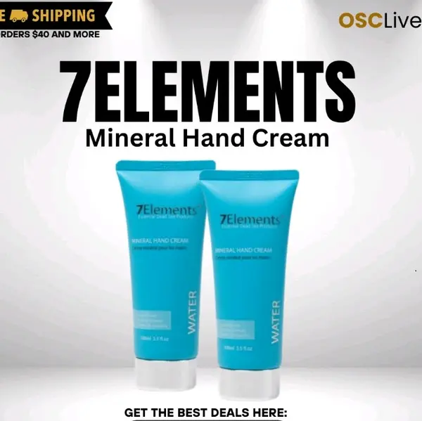 Buy 1 Get 1 7Elements Mineral Hand Cream 100ml Organic Skincare