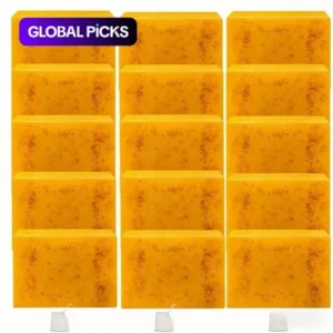 Lemon Turmeric Brightening Glowing Skin Turmeric Beauty Soap Set, 15 Pieces