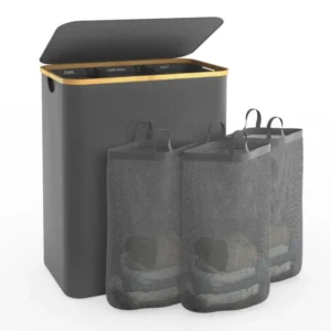 Laundry bin Sorter Hamper with Lid