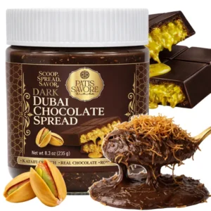 Dubai Dark Chocolate Spread Jar, 8.3oz