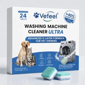 VEFEEL ULTRA Washing Machine Cleaner Tablets (24 Pack