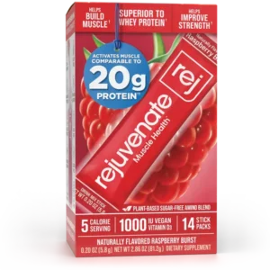 Rejuvenate Muscle Health Essential Amino Acids Comparable to 20g Protein