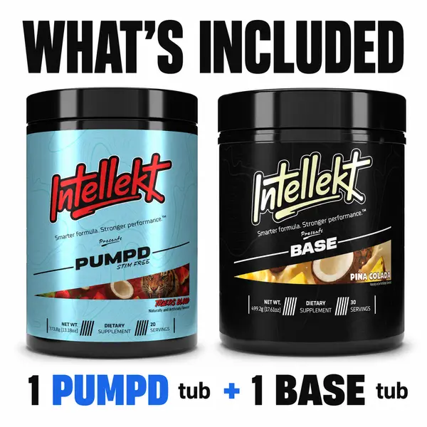 Intellekt Energy & Pump Stack Fitness Supplement