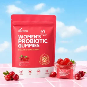 Cranberry Probiotic Gummies, 60 Gummies