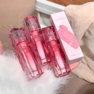 Long Lasting Lip Gloss, High Shine Gloss, 3 Counts Moisturizing Lip Glaze, Glossy Lip Glaze Stick