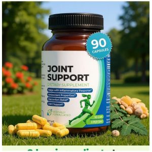 Purelycosme Joint Support, Glucosamine, Chondroitin & MSM, 90 Capsules