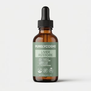Purelycosme Liver Restore, Milk Thistle, NAC & Artichoke, 60 mL